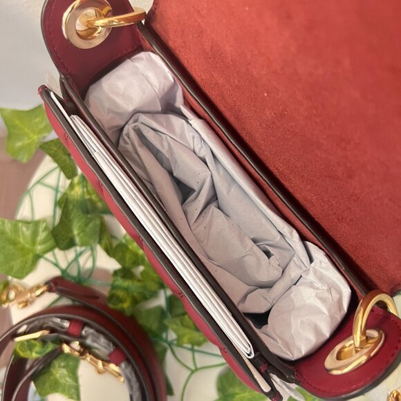 coach c7838 Kleo 17 shoulder crossbody with quilting - Picture 8 of 10